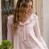 Giselle Top in Rosewater